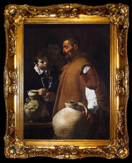 framed  Diego Velazquez The Waterseller (df01), ta009-2